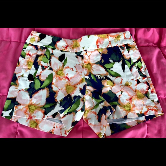 Jcrew Floral Shorts - Picture 1 of 3